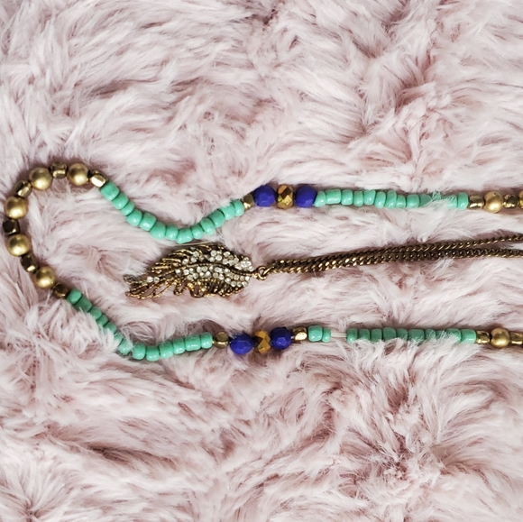 🍍Long Feather Necklace - Picture 1 of 6